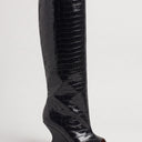 Noir effet croco